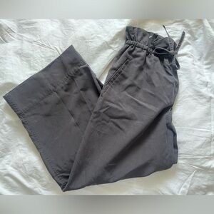 Babaton Charcoal Wide Leg Pants